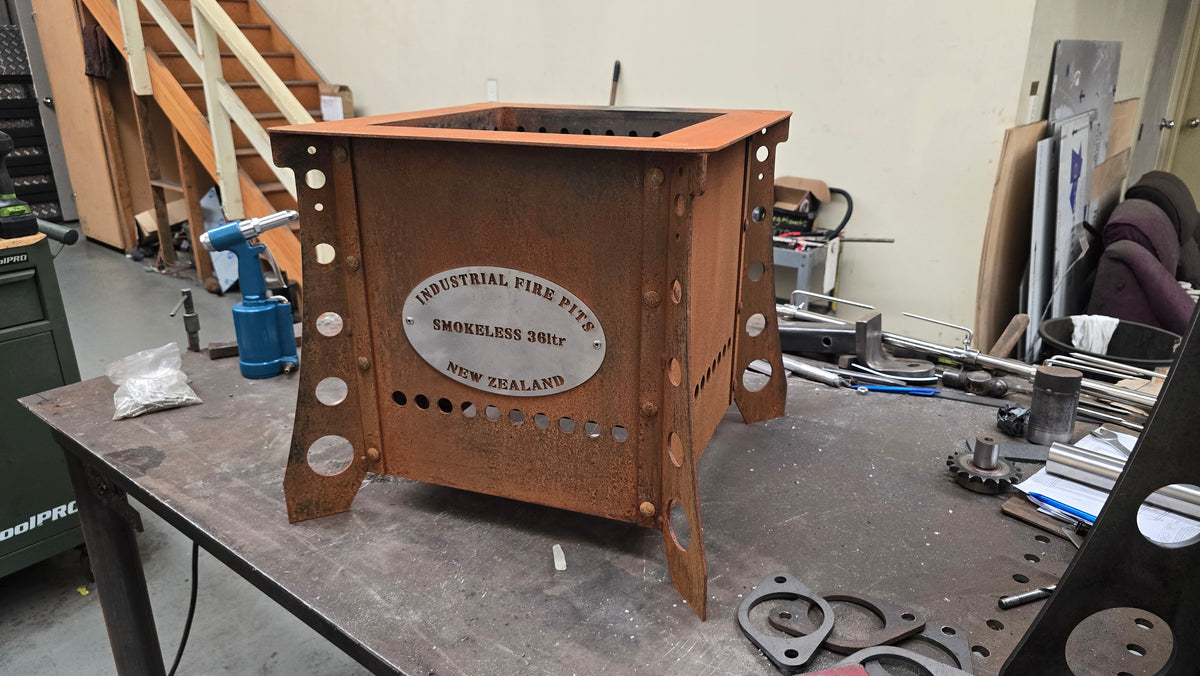 36 Litre Smokeless Fire Box by Hades Fire Co